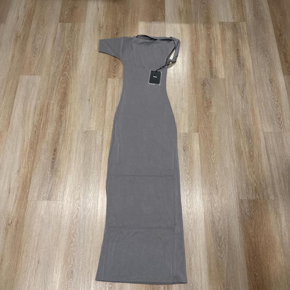 Khy sueded stretch twist maxi
